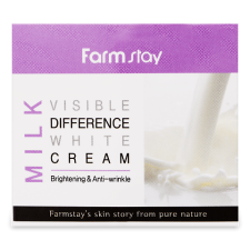 Крем для обличчя Farm stay з молочними протеїнами mini slide 1