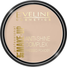 Компактная пудра Eveline Anti-Shine Complex Pressed Powder 32 Natural 14 г mini slide 1