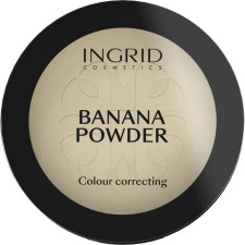 Компактная пудра Ingrid Cosmetics De Lux банановая 10 г mini slide 1