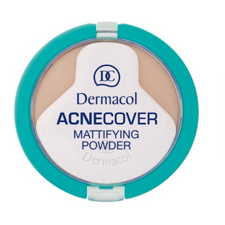 Матувальна компактна пудра Dermacol Acnecover для проблемної шкіри 11 г 04-Honey slide 1