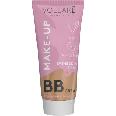 Тональний крем Vollare Cosmetics BB Vegan 01 light ivory 30 мл