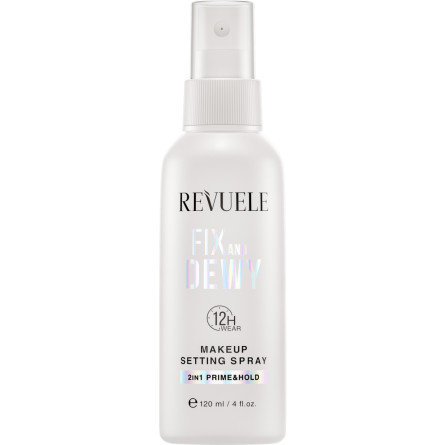 Фиксирующий спрей для макияжа Revuele Setting Spray Fix and Dewy 120 мл