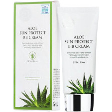 Сонцезахисний зволожувальний BB-крем Jigott Aloe Sun Protect BB Cream SPF41 PA++ з алое вера 50 мл mini slide 1