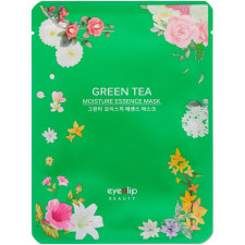 Набір масок Eyenlip Moisture Essence Mask Green Tea 25 мл х 10 шт mini slide 1