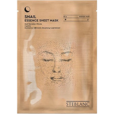 Тканинна маска для обличчя Steblanc Snail Регенеруюча з муцином равлика 25 г mini slide 1