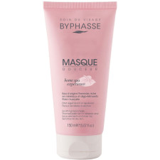 Заспокійлива маска для обличчя Byphasse Home Spa Experience для сухої та чутливої шкіри 150 мл mini slide 1