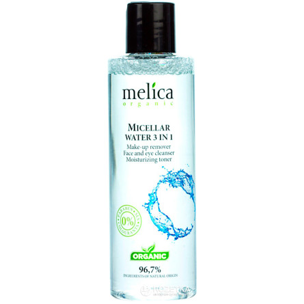 Міцелярна вода Melica Organic 3 в 1 200 мл