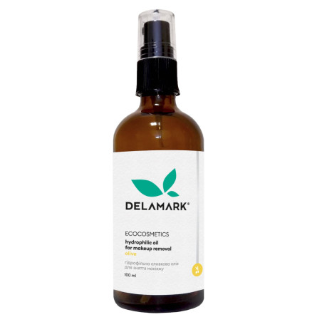 Гидрофильное масло для снятия макияжа DeLaMark оливковое 100 мл