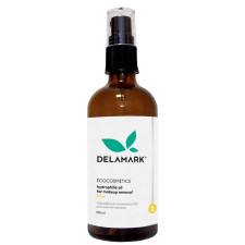 Гидрофильное масло для снятия макияжа DeLaMark оливковое 100 мл mini slide 1
