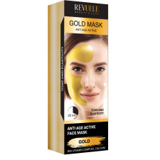 Золота маска для обличчя Revuele Gold Face Mask Lifting Effect Anti-Age 80 мл mini slide 1