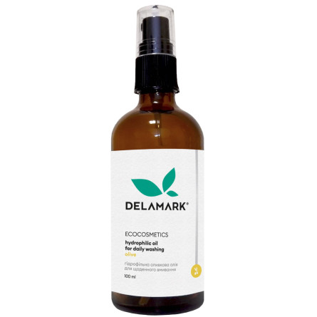 Гідрофільна олія для вмивання DeLaMark оливкова 100 мл