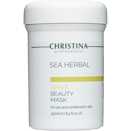 Яблучна маска краси Christina Sea Herbal Beauty Mask Green Apple 250 мл