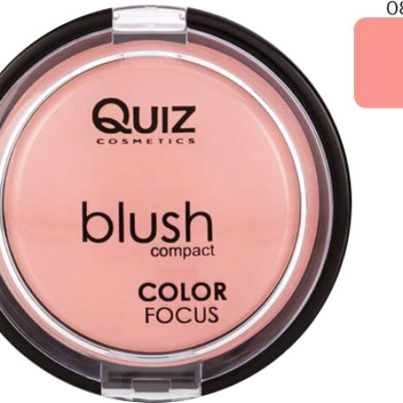 Рум'яна Quiz Color Focus blush 08 12 г slide 1