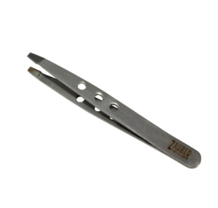 Пинцет для бровей широкий Zauber-manicure Т-383S slide 1