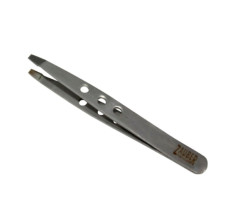 Пинцет для бровей широкий Zauber-manicure Т-383S mini slide 1