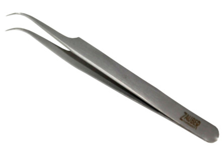 Пінцет для брів широкий Zauber-manicure Т-386S slide 1