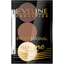 Набір для брів Eveline All in One Professional №02 Світло-коричневий 28.8 г mini slide 1