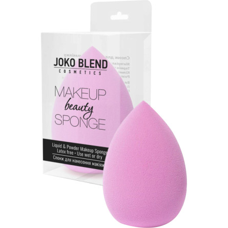 Спонж для макияжа Joko Blend Makeup Beauty Sponge Pink