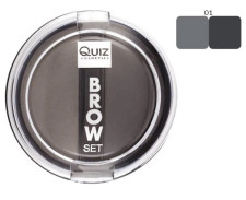 Тени для бровей Quiz Brow set 01 8 г mini slide 1