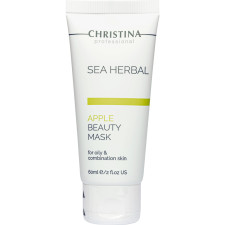 Яблочная маска красоты Christina Sea Herbal Beauty Mask Green Apple 60 мл mini slide 1