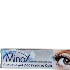 Бальзам для росту вій та брів MinoX ML Eyelash Growth Balm 3 мл mini slide 1