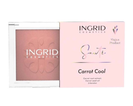 Рум'яна для обличчя Ingrid Cosmetics Saute Carrot Cool Vegan 7 г slide 1