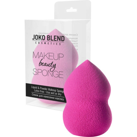 Спонж для макияжа Joko Blend Makeup Beauty Sponge Hot Pink slide 1