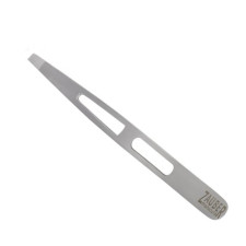 Пинцет для бровей широкий Zauber-manicure Т-382S mini slide 1