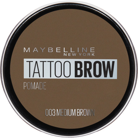 Помадка для бровей Maybelline New York Tatto Brow 003 Светло-коричневый 2 г slide 1