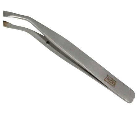 Пинцет для бровей широкий Zauber-manicure Т-391S slide 1