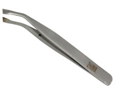 Пинцет для бровей широкий Zauber-manicure Т-391S mini slide 1