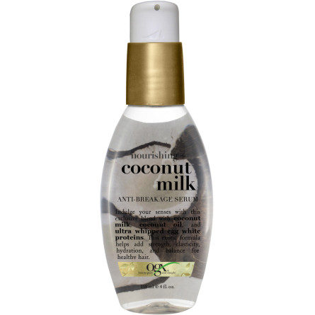 Сироватка OGX Coconut Milk Поживна проти ламкості з кокосовим молоком 100 мл