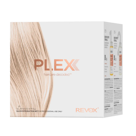 Набір для професійного салонного відновлення волосся Revox B77 Plex Professional Set 3x260 мл (крок 1х1 шт/крок 2x2шт)