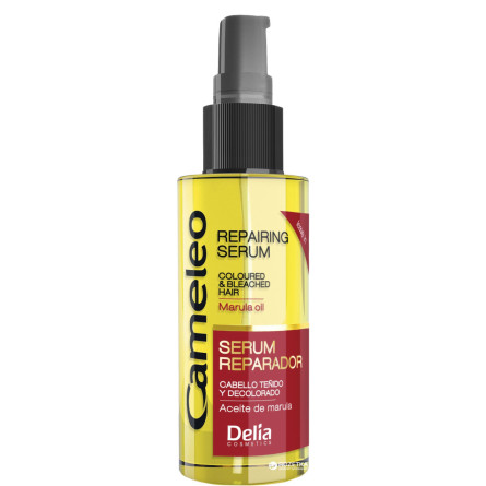 Сыворотка для волос Delia cosmetics cameleo с маслом Марулы Защита цвета 55 мл