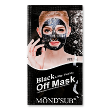 Маска для обличчя Mondsub Black Glitter піл-офф mini slide 1