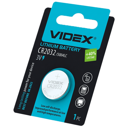 Батарейка Videx CR2032 slide 1