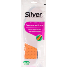 Стельки Silver кожаные всесезонные р.35-45 1 шт mini slide 1