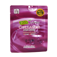 Тканевая маска для лица Aspasia Eco Collagen с колагеном mini slide 1