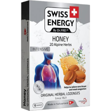 Леденцы для горла Swiss Energy Alpine Herbs мед 20шт mini slide 1