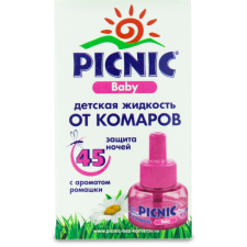 Жидкость Picnic Baby от комаров 45 ночей 30 мл mini slide 1
