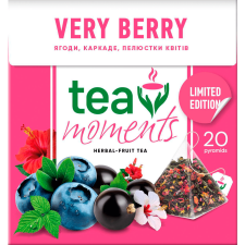 Чай фруктово-травяний Tea Moments Very Berry 20 х 1.7 г mini slide 1