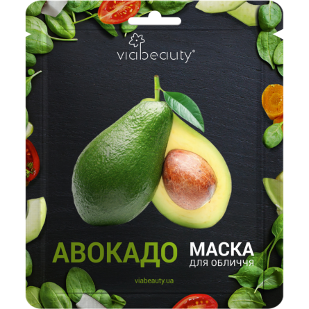 Маска для обличчя Via Beauty з олією авокадо 25 г slide 1