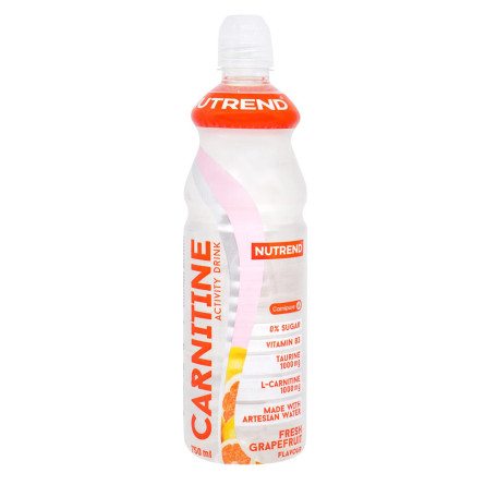 Напиток Nutrend Carnitine Activity Грейпфрут 0,75л