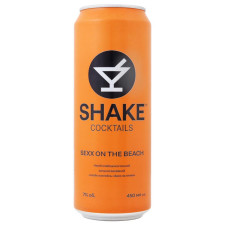 Напій слабоалкоголний Shake Sexx on the Beach з/б 7% mini slide 1