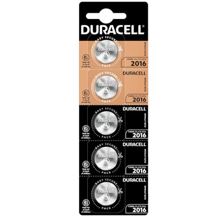 Батарейка Duracell DL2016 1шт