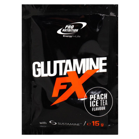 Добавка пищевая Pro Nutrition Glutamine FX Холодный чай-персик 15г slide 1
