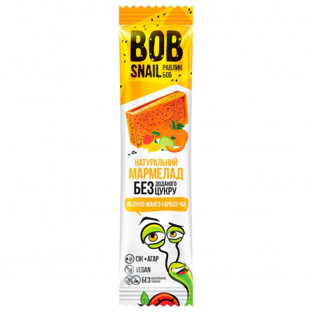 Мармелад Bob Snail яблуко-манго-гарбуз-чіа 38г