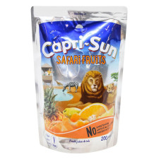 Напиток сокосодержащий Capri-Sun Safari Fruits 200мл mini slide 1