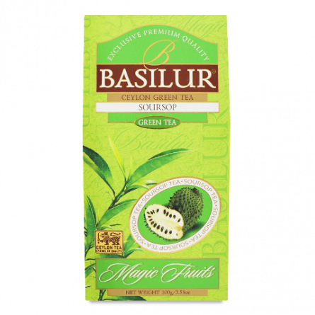 Чай зелений Basilur з саусепом