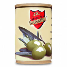 Оливки Sanmer зелені з кісточкою mini slide 1